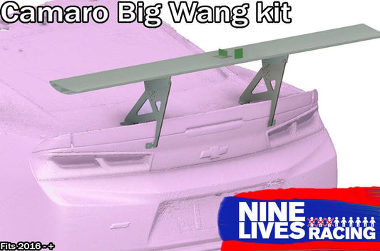 Nine Lives Racing Aluminum Wing Kit Camaro Gen. 6